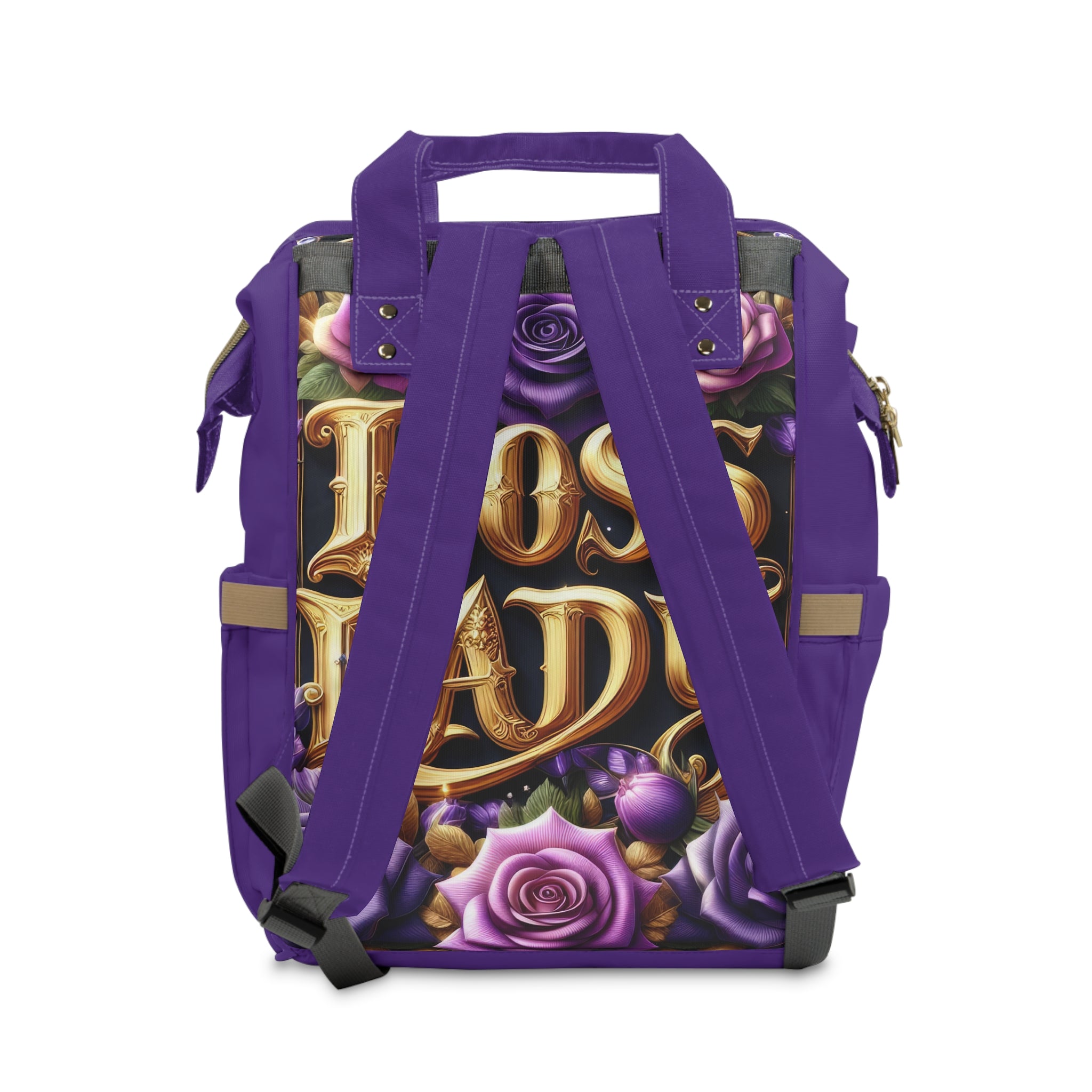 Boss Lady Multifunctional Backpack | Stylish Baby Bag for Moms | Trendy Diaper Bag | Gift for New Parents | Travel and Everyday Use