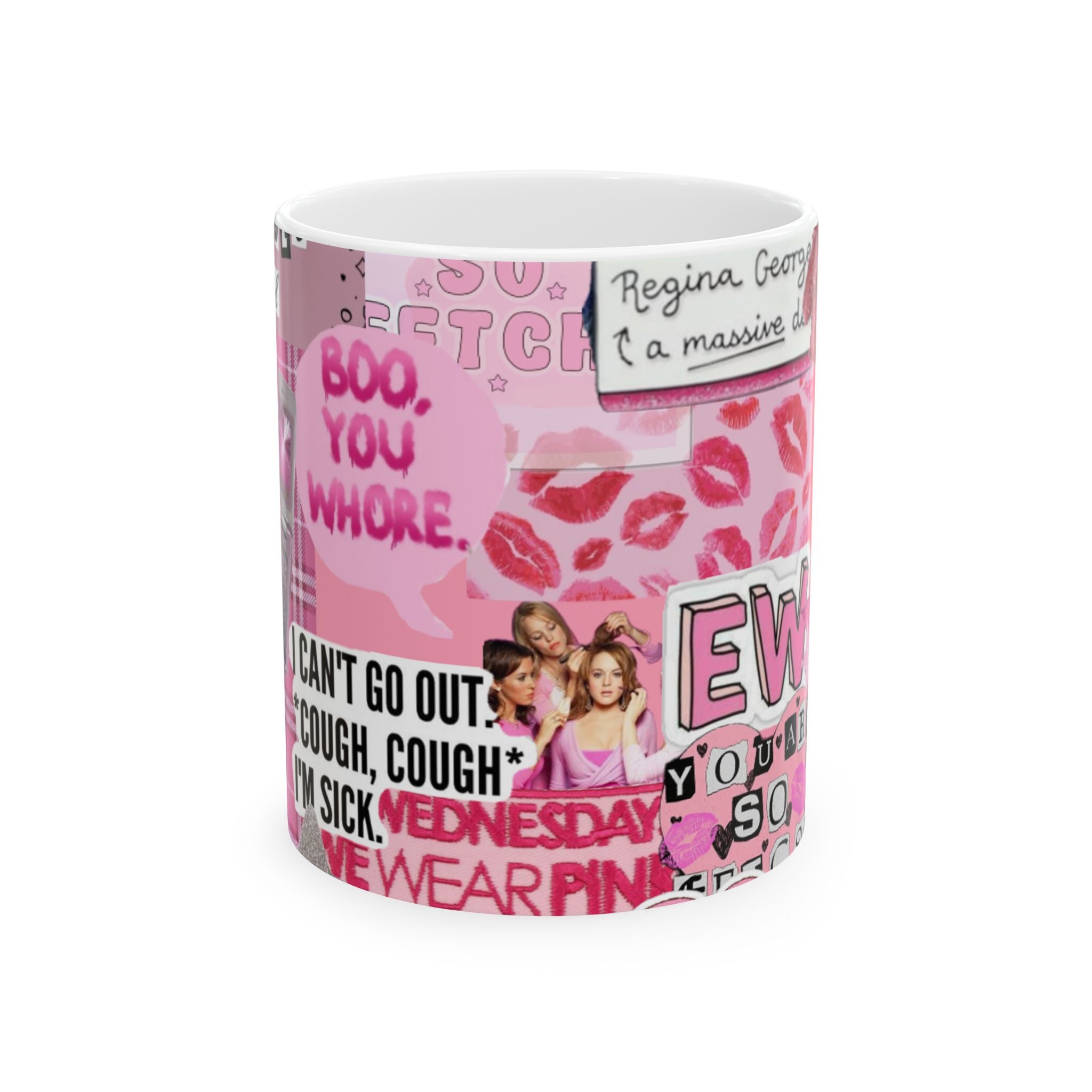 Fun Pink Quote Mug, Coffee Cup for Besties, Gifts for Friends, Birthday Mug, Sassy Ceramic Mug