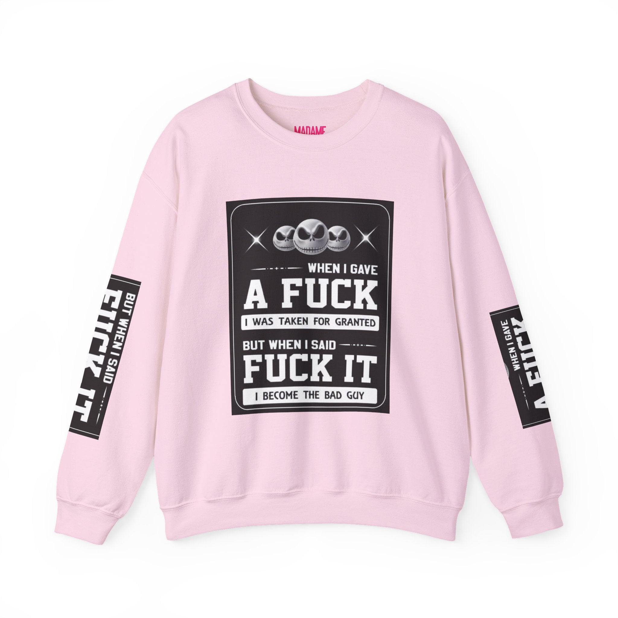 When I Gave a Statement Crewneck Sweatshirt Graphic Sweatshirt, Funny Casual Wear, Gift for Halloween, Unisex Sweater, Sarcasm Fans Apparel