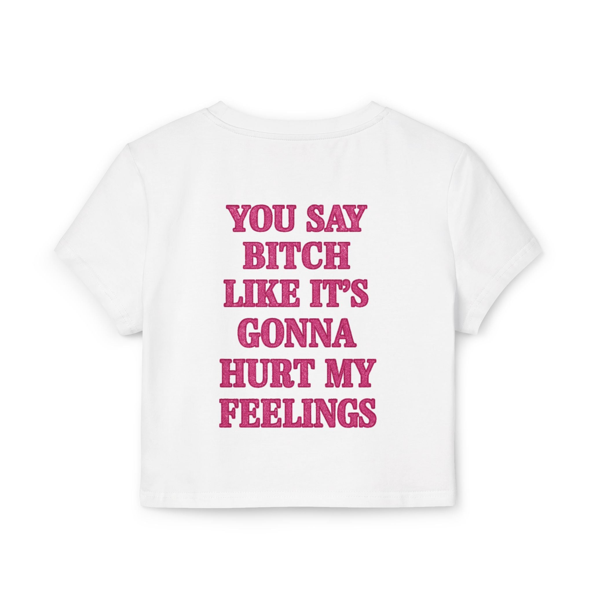 Sassy Women's Baby Tee: Trendy Graphic Crop Top, Perfect for Casual Wear, Self-Expression, Gifts, Birthdays, Girls Night Out