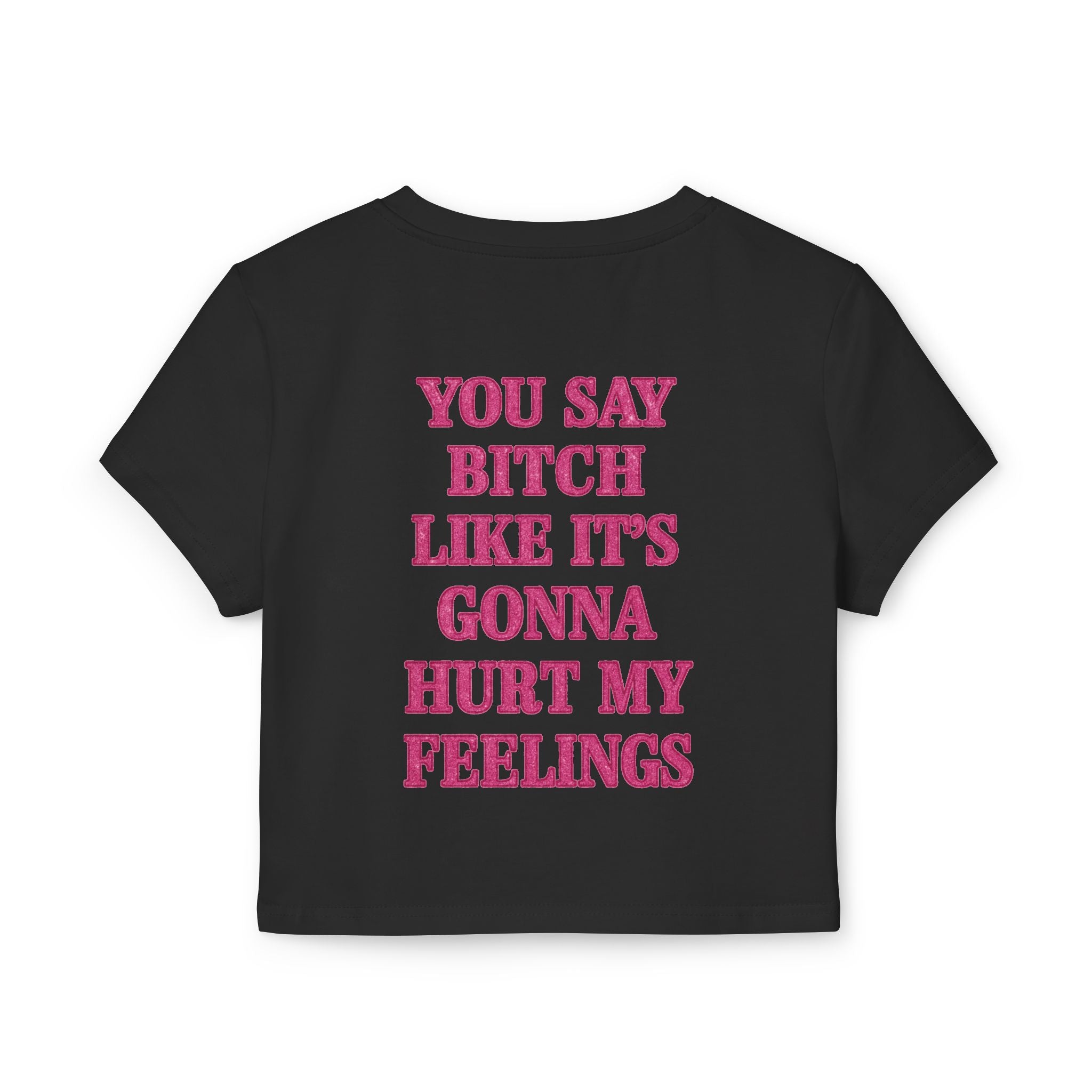 Sassy Women's Baby Tee: Trendy Graphic Crop Top, Perfect for Casual Wear, Self-Expression, Gifts, Birthdays, Girls Night Out