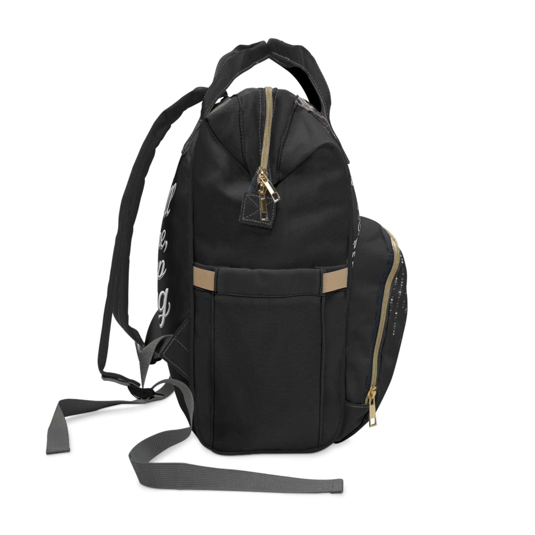 You'll Be Fine Multifunctional Backpack | Stylish Baby Bag for Moms | Trendy Diaper Bag | Gift for New Parents | Travel and Everyday Use