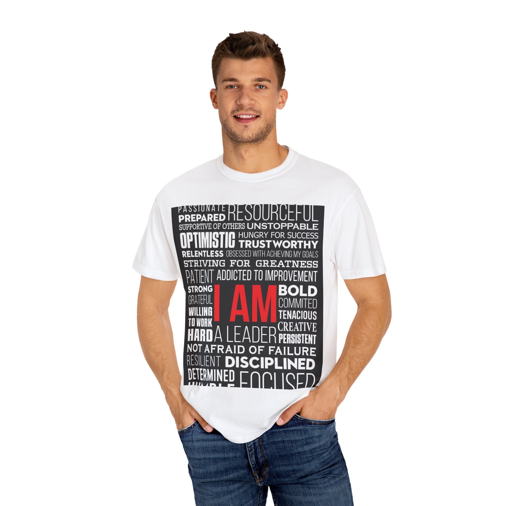 Inspirational Unisex T-shirt - Motivational Quotes, Gift for Friends, Motivational Apparel, Positive Vibes, Casual Wear, Everyday [...]