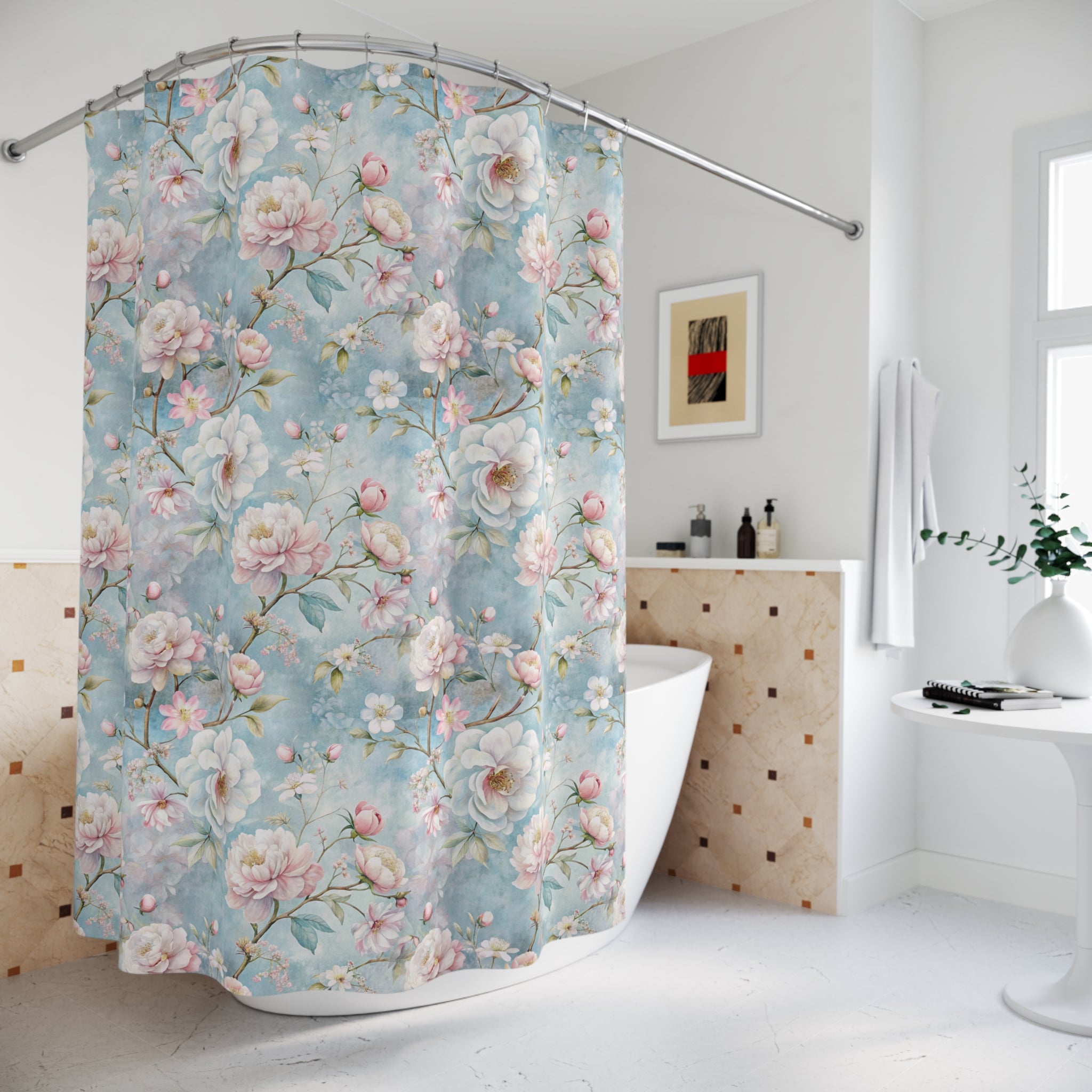 Floral Shower Curtains
