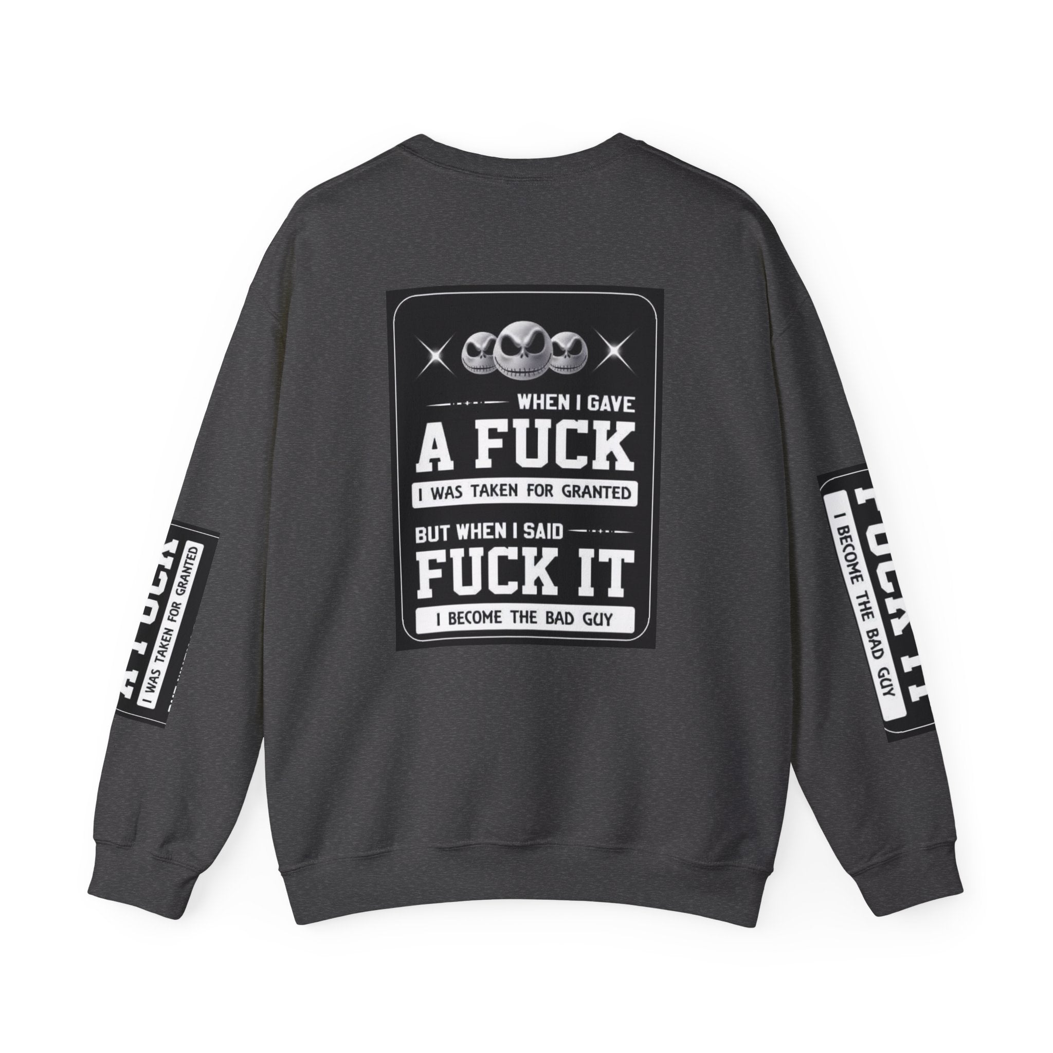 When I Gave a Statement Crewneck Sweatshirt Graphic Sweatshirt, Funny Casual Wear, Gift for Halloween, Unisex Sweater, Sarcasm Fans Apparel