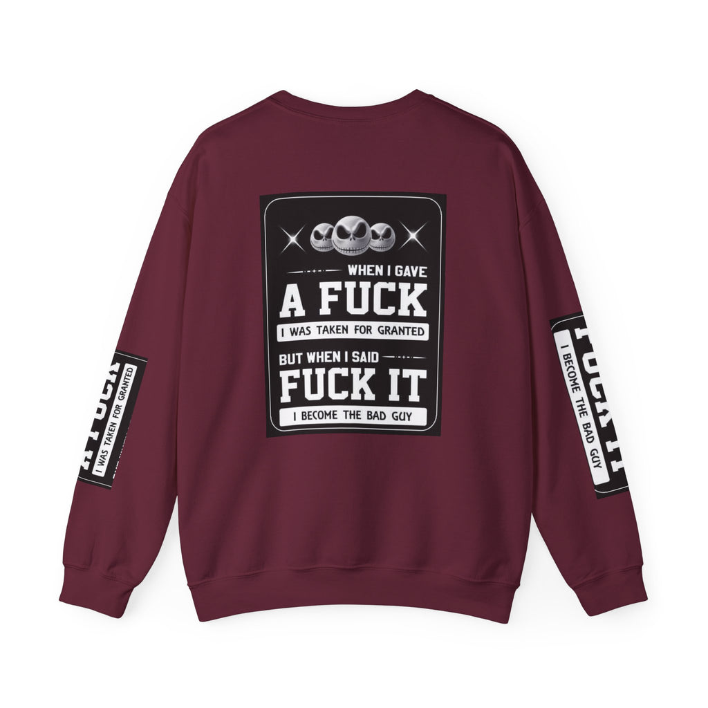 When I Gave a Statement Crewneck Sweatshirt Graphic Sweatshirt, Funny Casual Wear, Gift for Halloween, Unisex Sweater, Sarcasm Fans Apparel