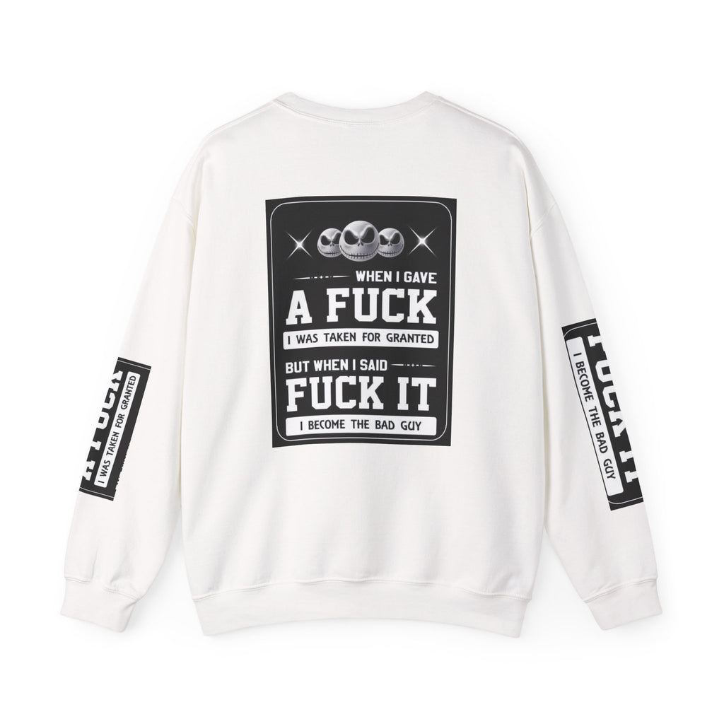 When I Gave a Statement Crewneck Sweatshirt Graphic Sweatshirt, Funny Casual Wear, Gift for Halloween, Unisex Sweater, Sarcasm Fans Apparel