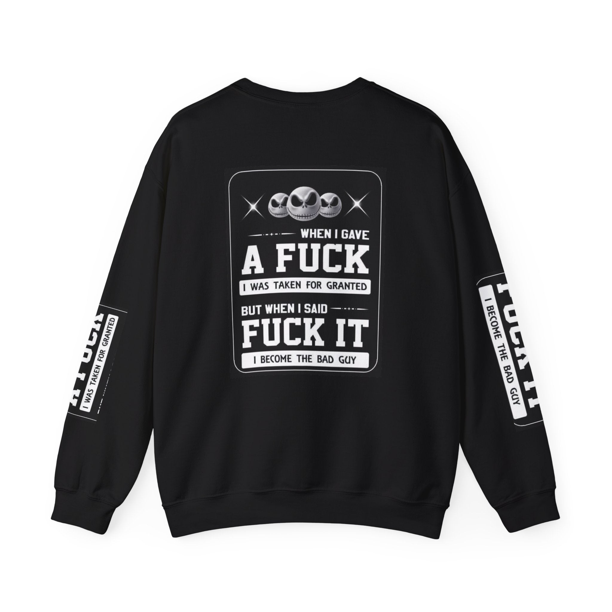 When I Gave a Statement Crewneck Sweatshirt Graphic Sweatshirt, Funny Casual Wear, Gift for Halloween, Unisex Sweater, Sarcasm Fans Apparel