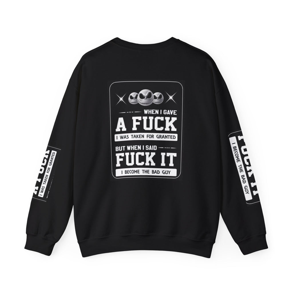 When I Gave a Statement Crewneck Sweatshirt Graphic Sweatshirt, Funny Casual Wear, Gift for Halloween, Unisex Sweater, Sarcasm Fans Apparel