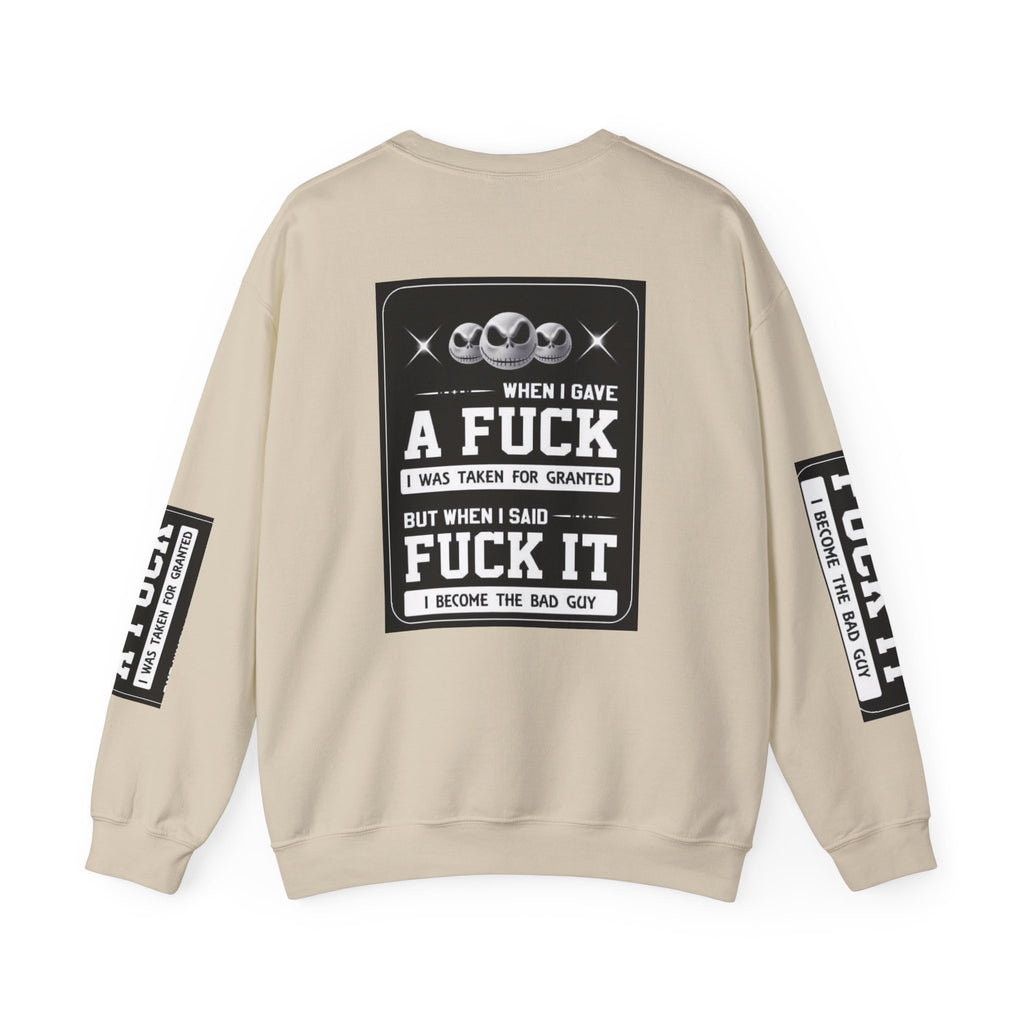 When I Gave a Statement Crewneck Sweatshirt Graphic Sweatshirt, Funny Casual Wear, Gift for Halloween, Unisex Sweater, Sarcasm Fans Apparel