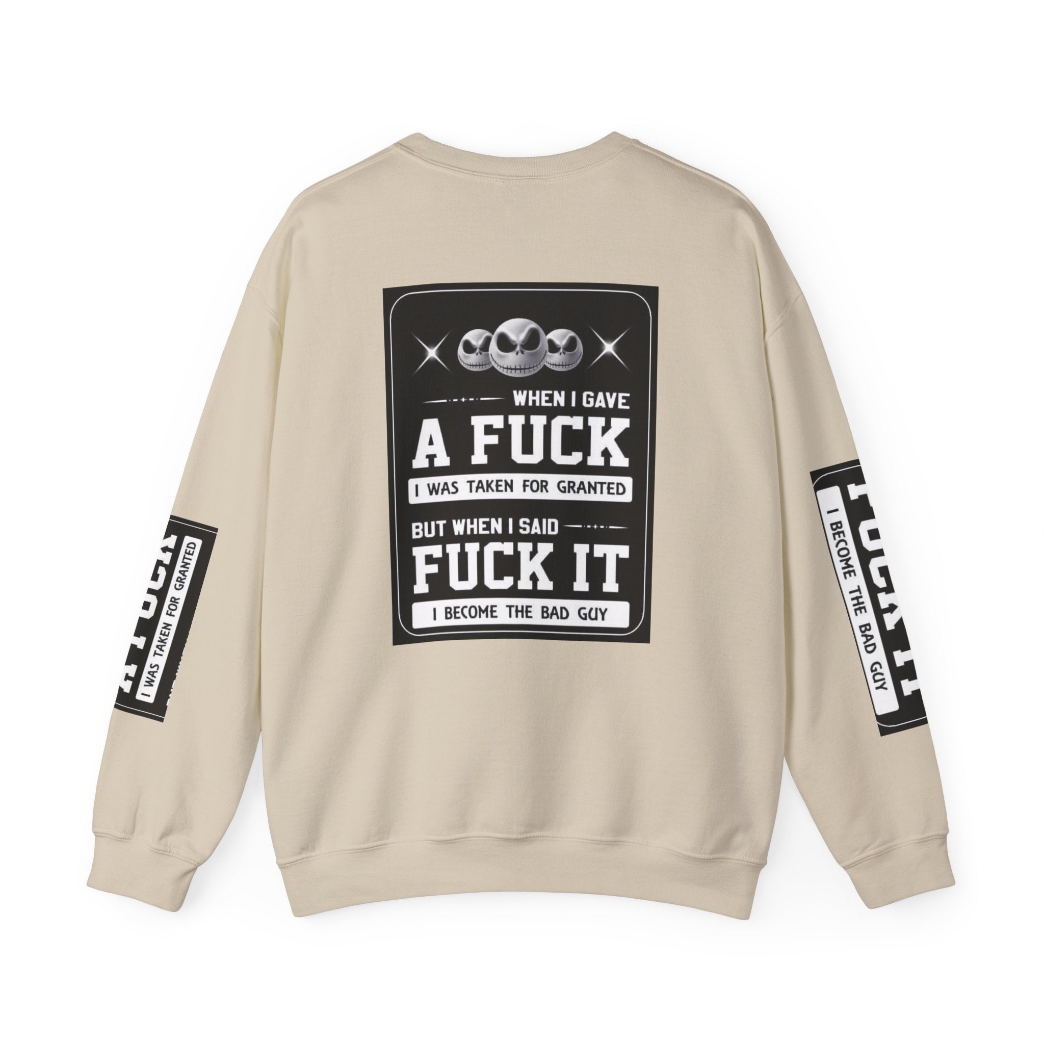 When I Gave a Statement Crewneck Sweatshirt Graphic Sweatshirt, Funny Casual Wear, Gift for Halloween, Unisex Sweater, Sarcasm Fans Apparel