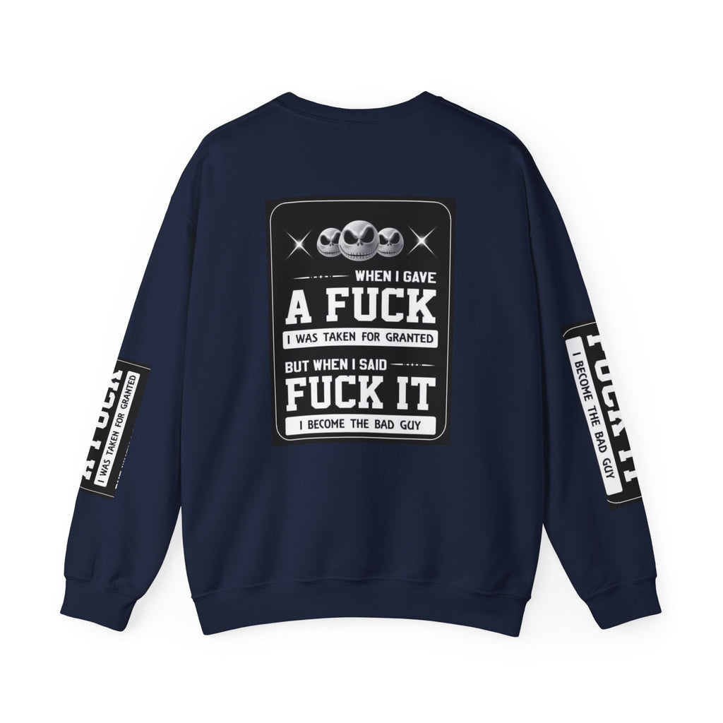 When I Gave a Statement Crewneck Sweatshirt Graphic Sweatshirt, Funny Casual Wear, Gift for Halloween, Unisex Sweater, Sarcasm Fans Apparel