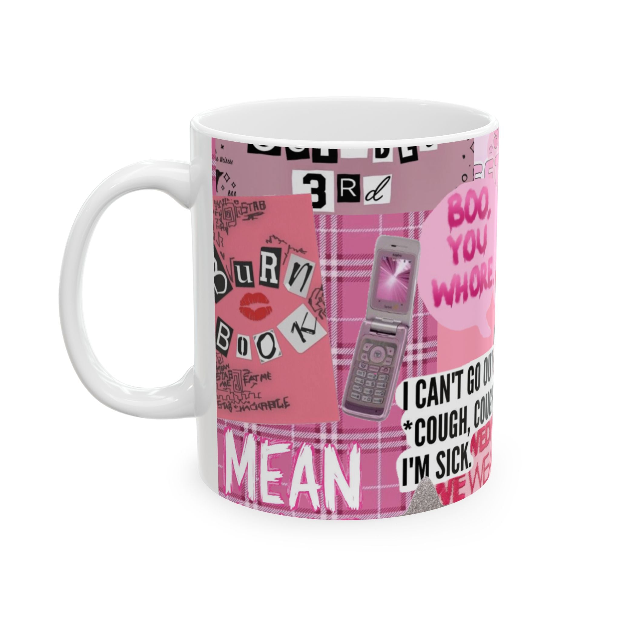 Fun Pink Quote Mug, Coffee Cup for Besties, Gifts for Friends, Birthday Mug, Sassy Ceramic Mug