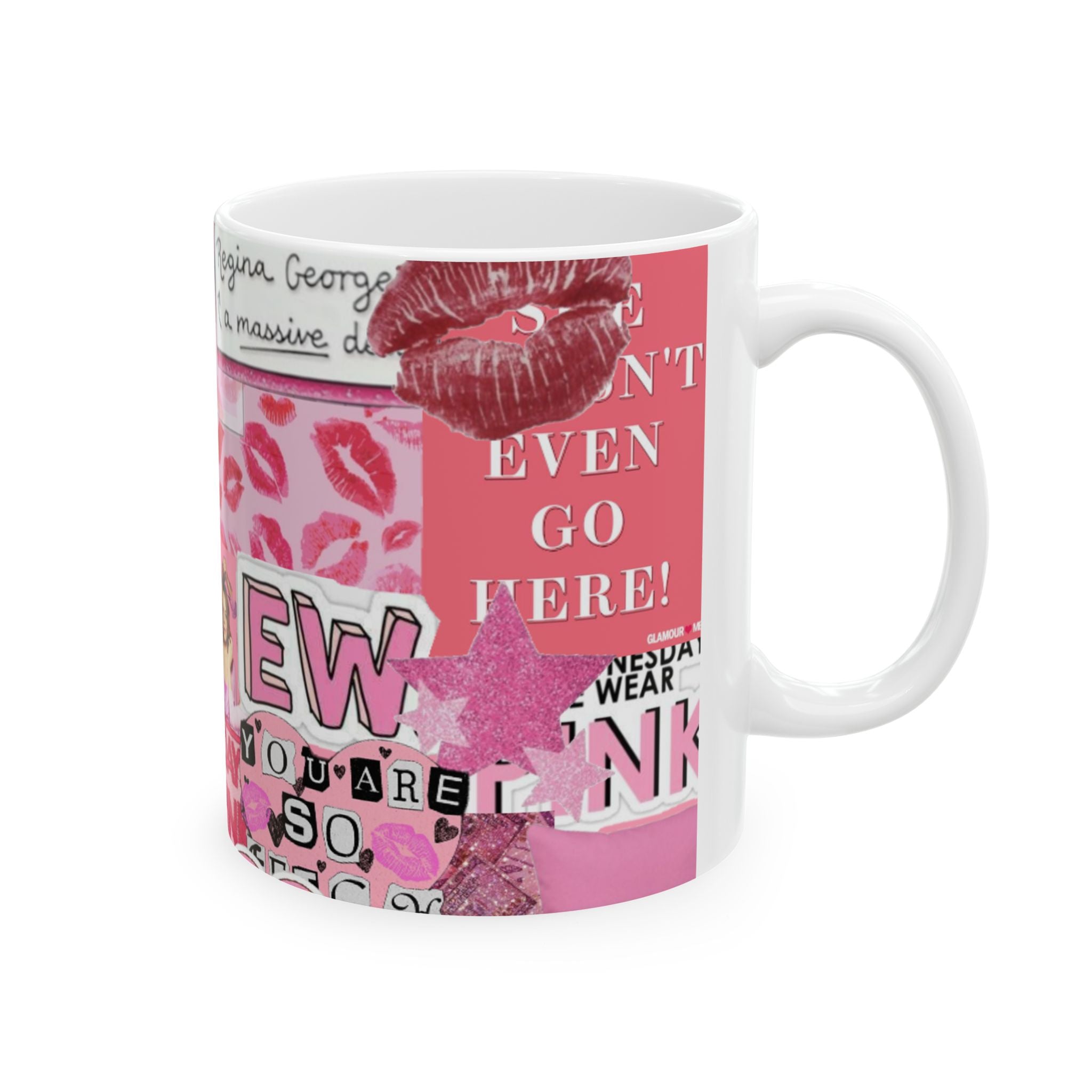 Fun Pink Quote Mug, Coffee Cup for Besties, Gifts for Friends, Birthday Mug, Sassy Ceramic Mug