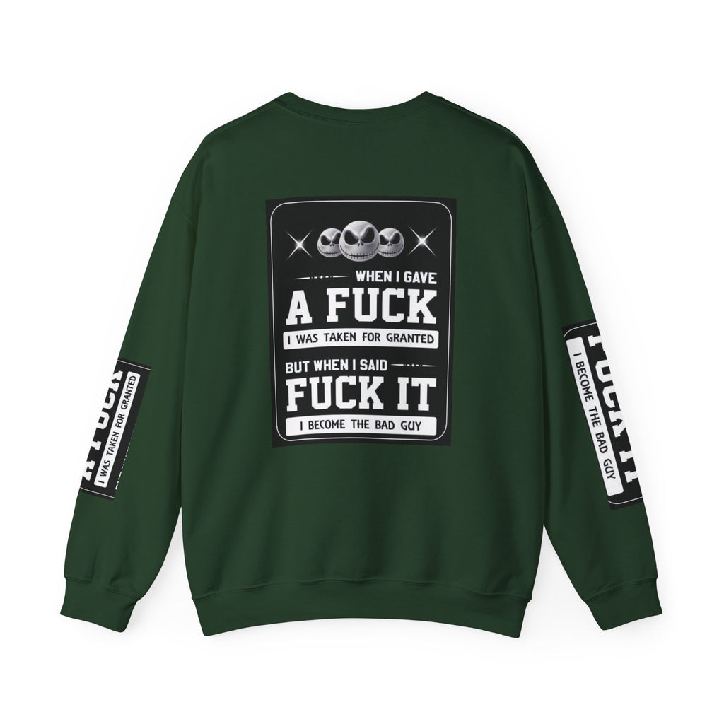 When I Gave a Statement Crewneck Sweatshirt Graphic Sweatshirt, Funny Casual Wear, Gift for Halloween, Unisex Sweater, Sarcasm Fans Apparel