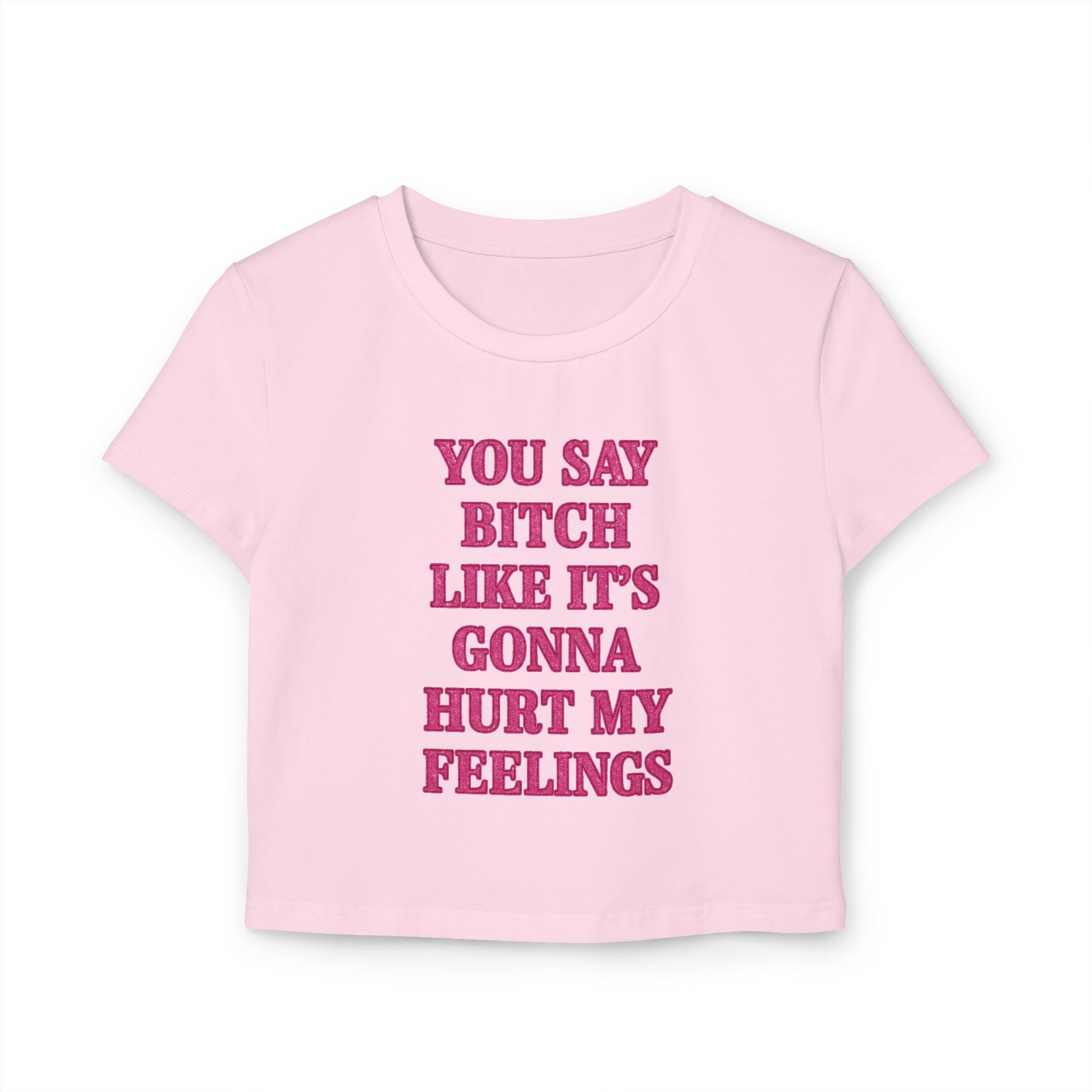Sassy Women's Baby Tee: Trendy Graphic Crop Top, Perfect for Casual Wear, Self-Expression, Gifts, Birthdays, Girls Night Out