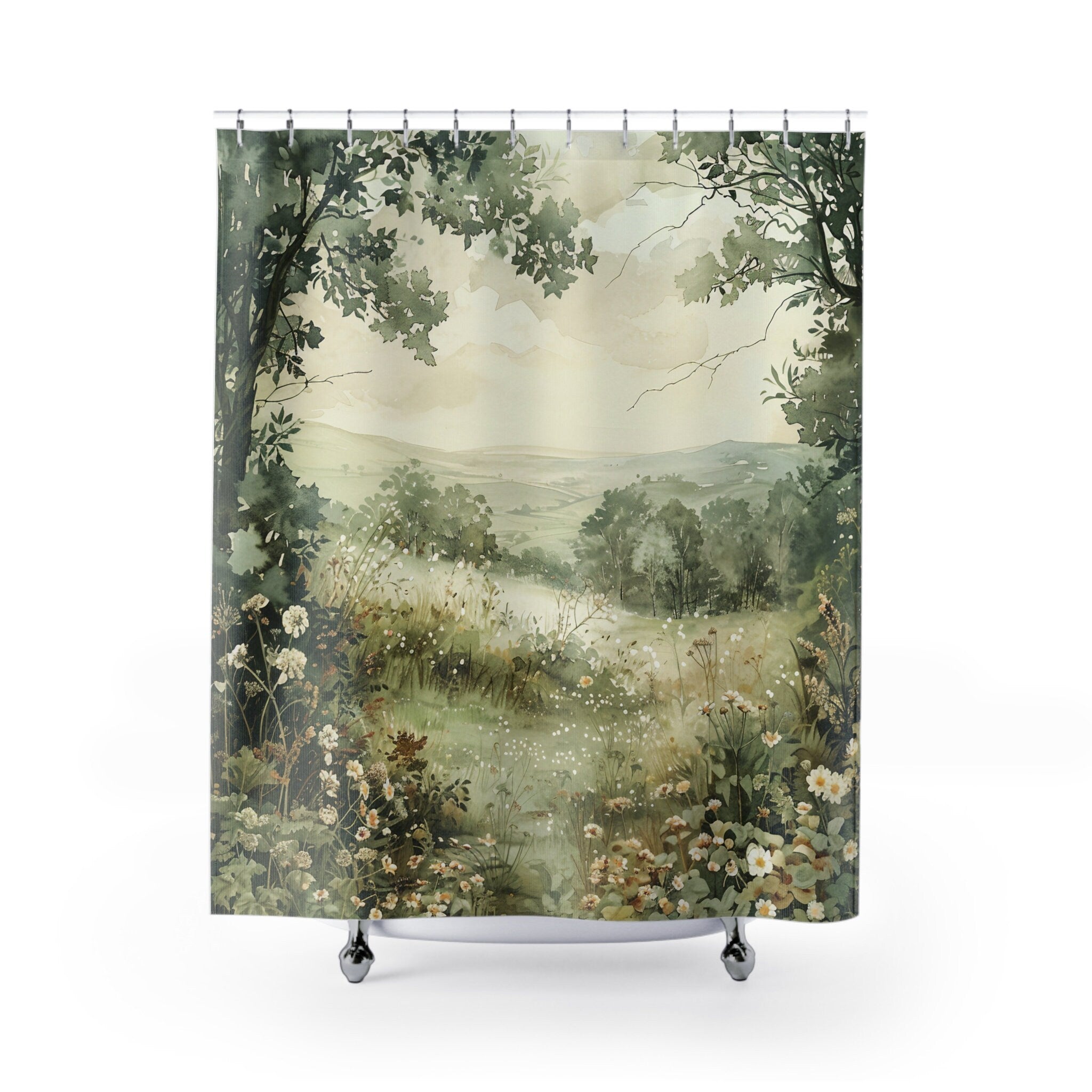 The Countryside Shower Curtains