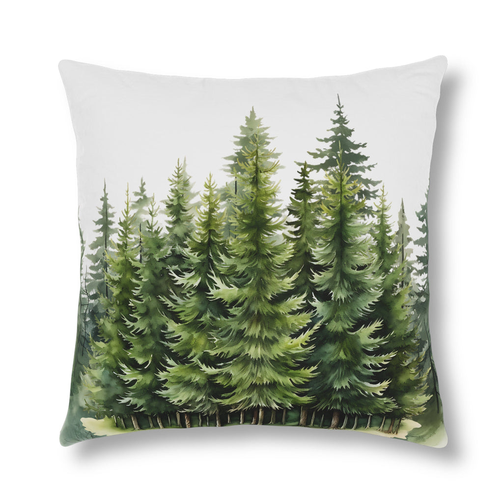 The Forest Watercolor Waterproof Pillow