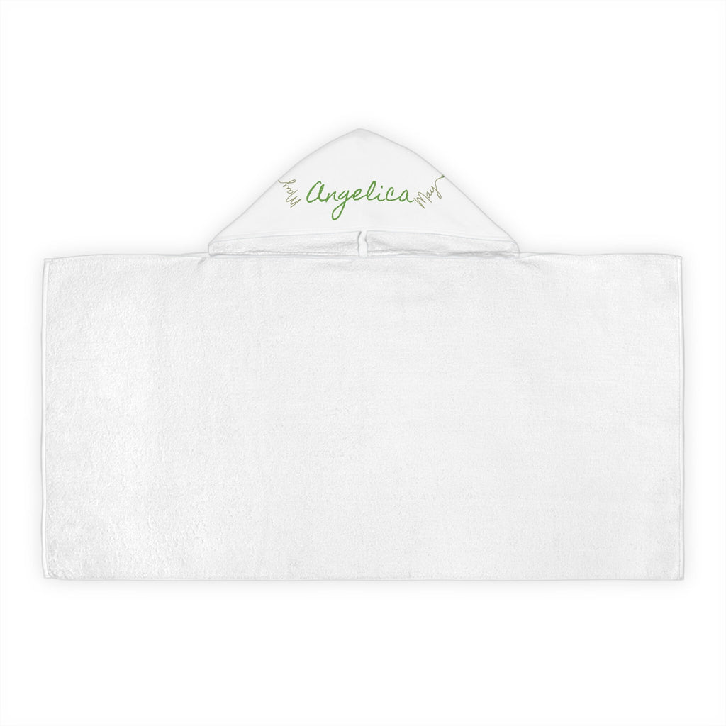 Personal Birth flower Child's Hooded Towel