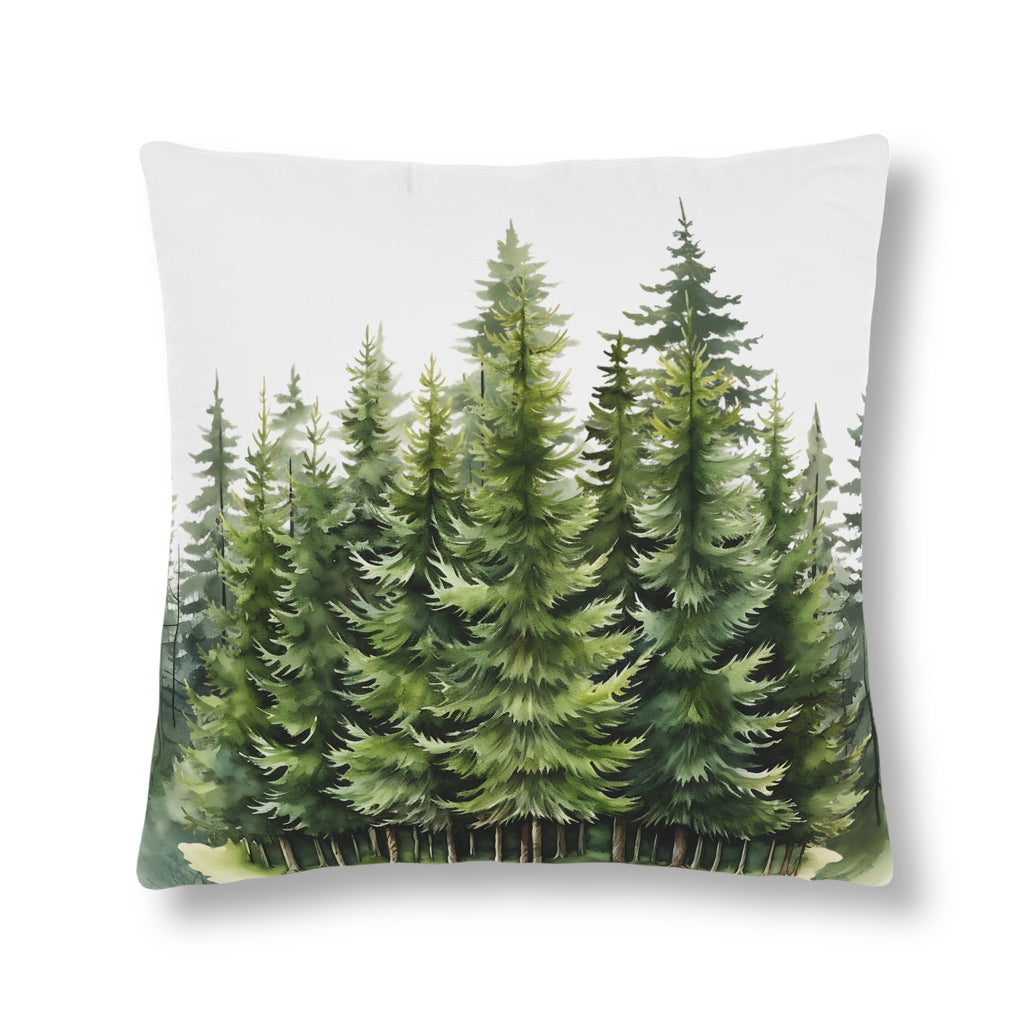 The Forest Watercolor Waterproof Pillow