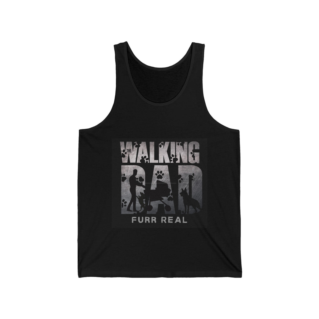 Walking Dad Unisex Jersey Tank M - 2XL