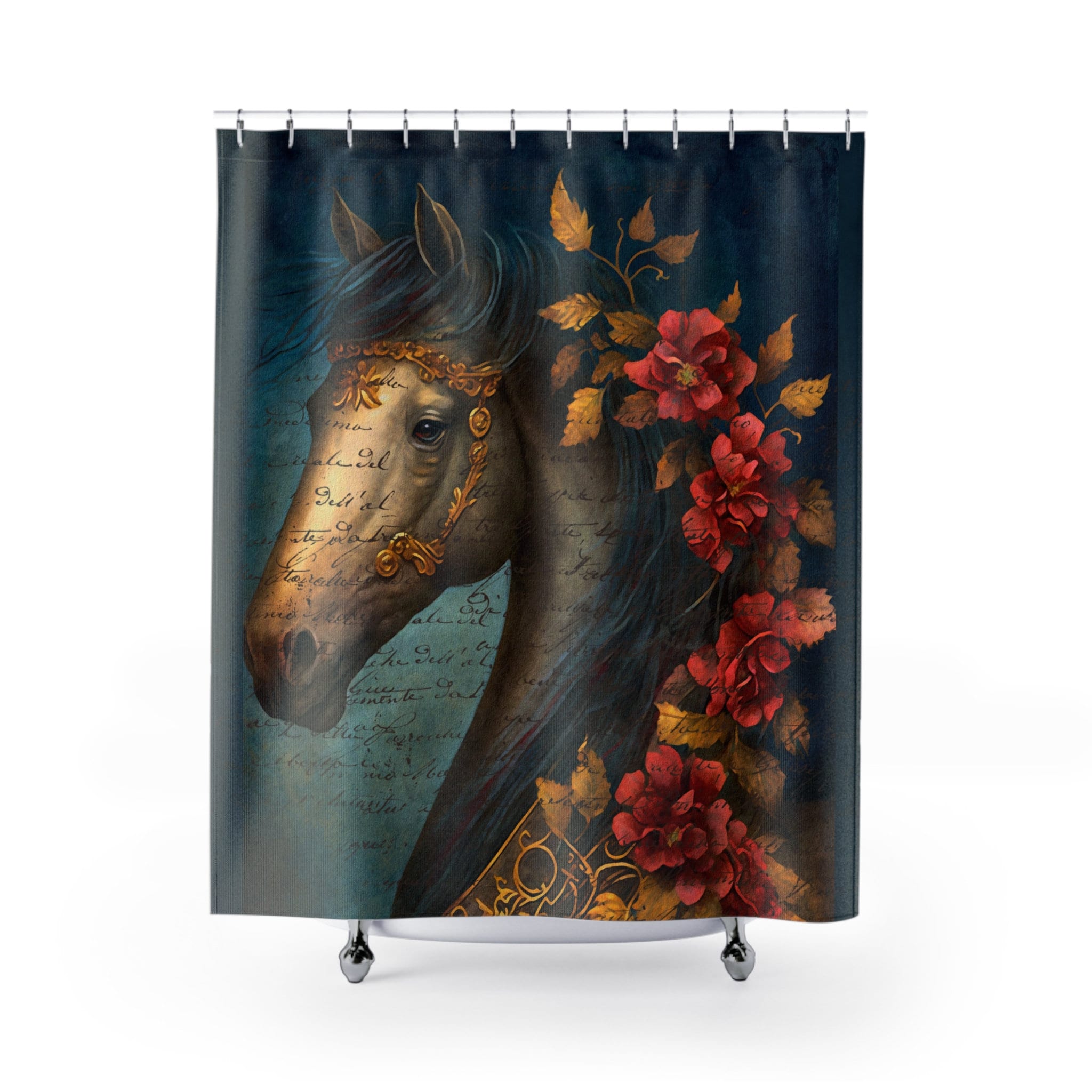 Mystical Royal Horse Shower Curtain