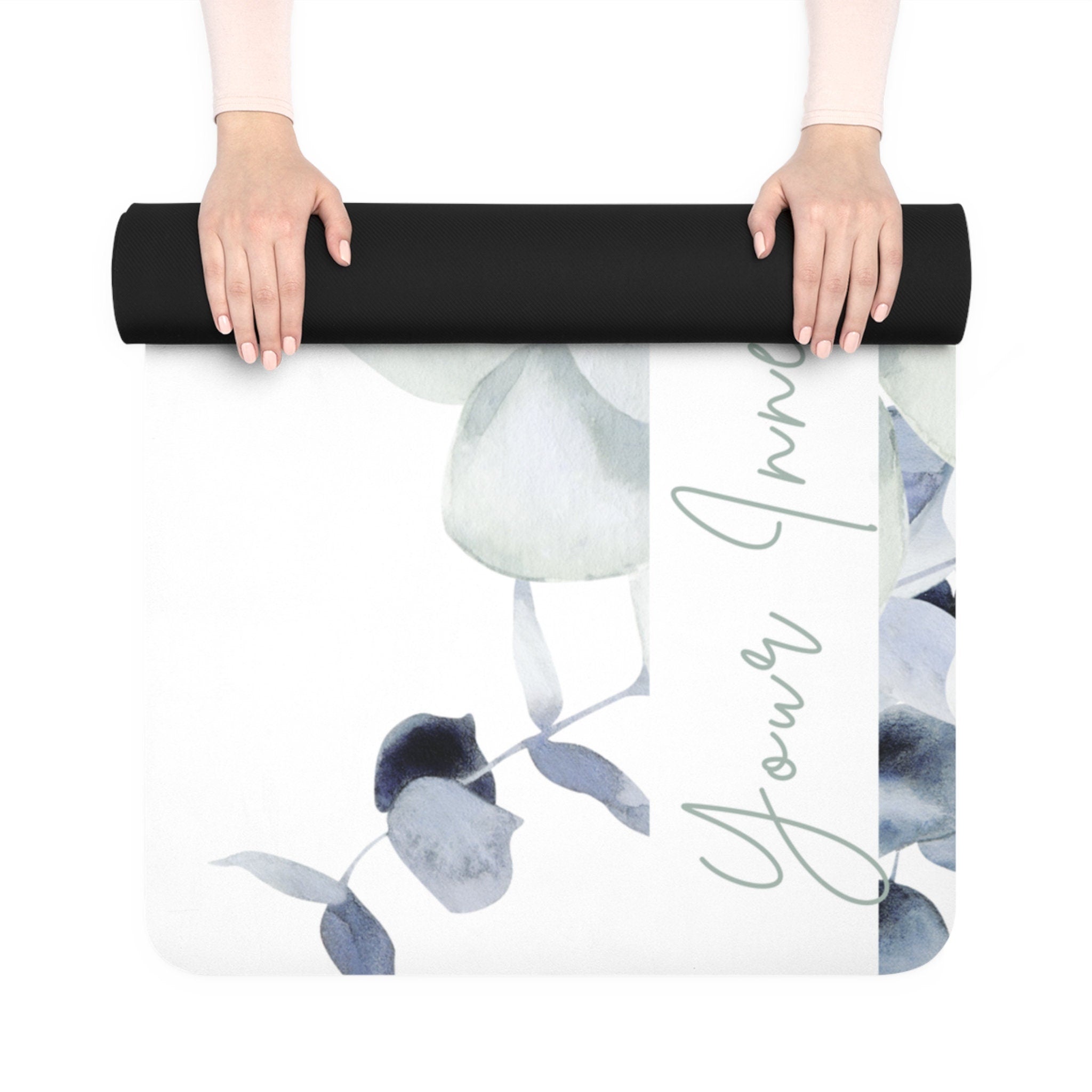 Your Inner Self is Calling Rubber Floor Exericse or Yoga Mat