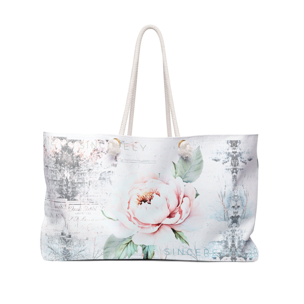 Shabby Pastels Yoga Travel Weekender  Bag
