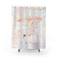 Dreams Do Come True Carousel Merry Go Round  Shabby Shower Curtain