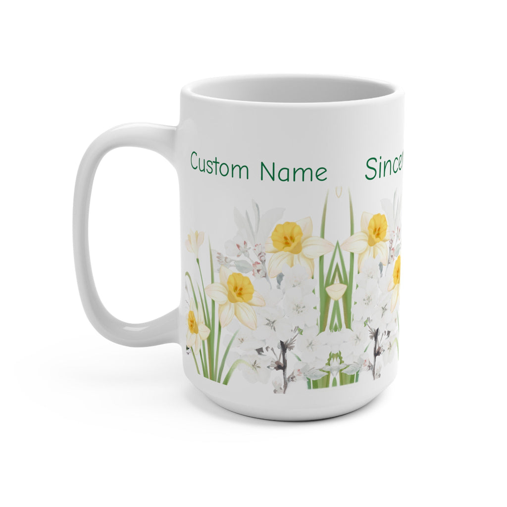 Personaized *Sincerely Mine* Mug 15oz