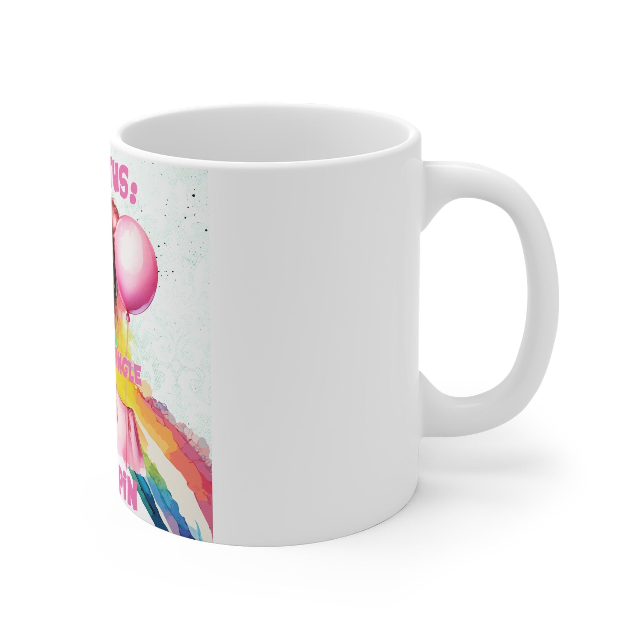 Bubble Gum Woman 11oz Mug