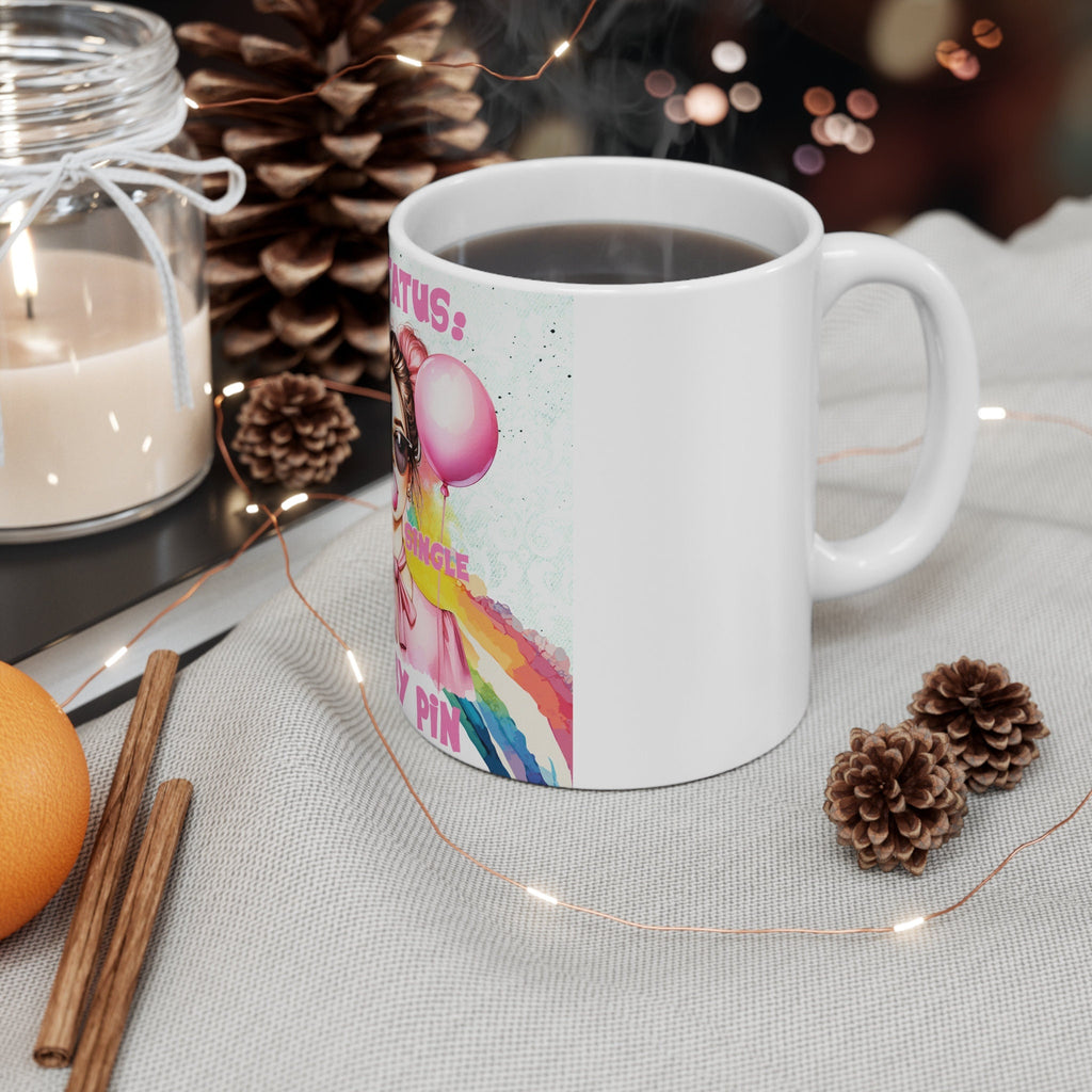 Bubble Gum Woman 11oz Mug
