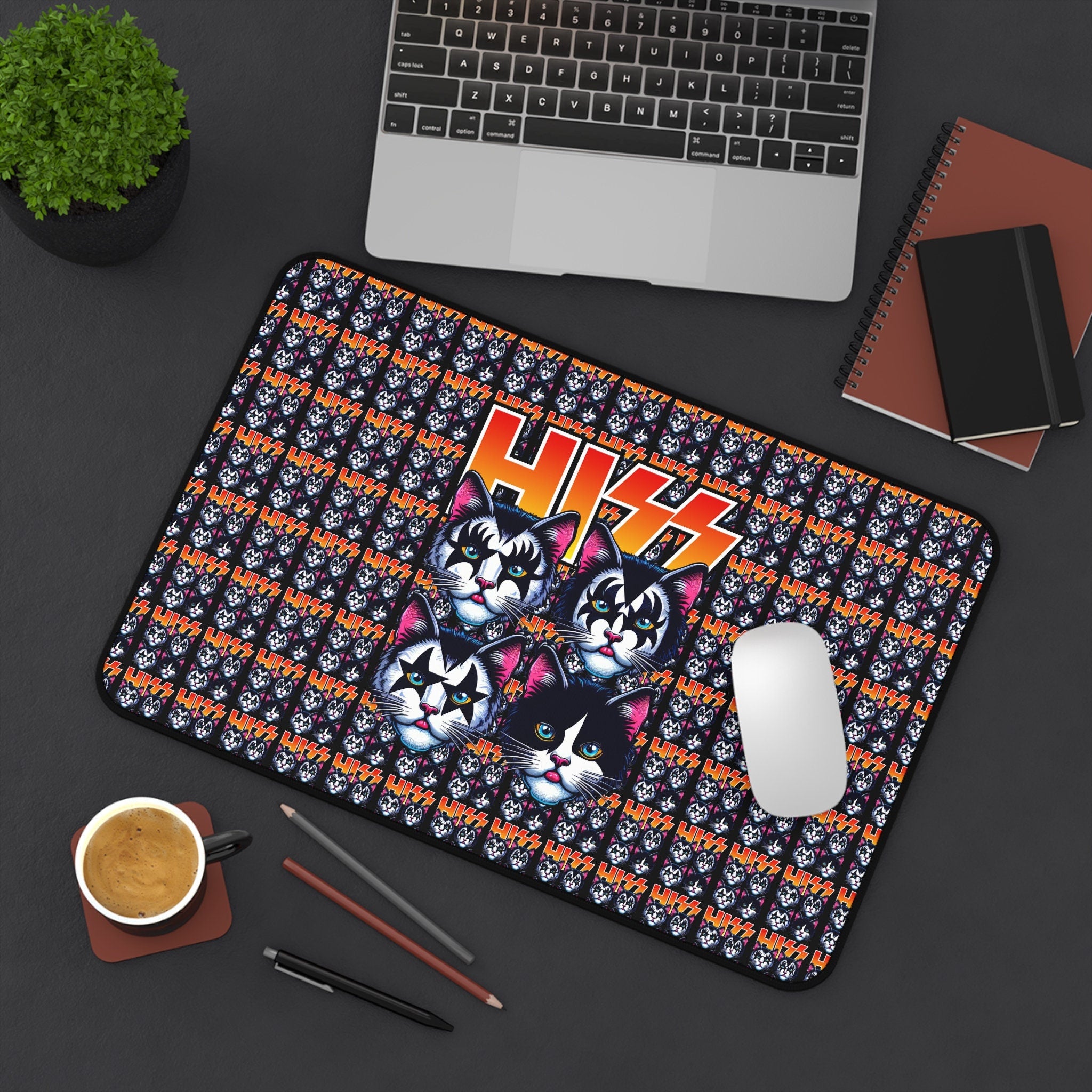 HISS Desk Mat Rock Culture Tribute