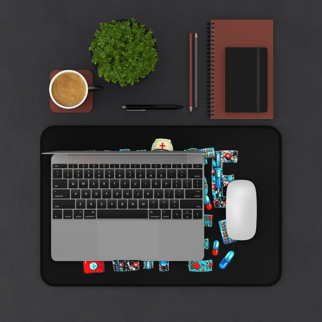 Nurse Life Desk Mat - Perfect Gift for Healthcare Heroes!