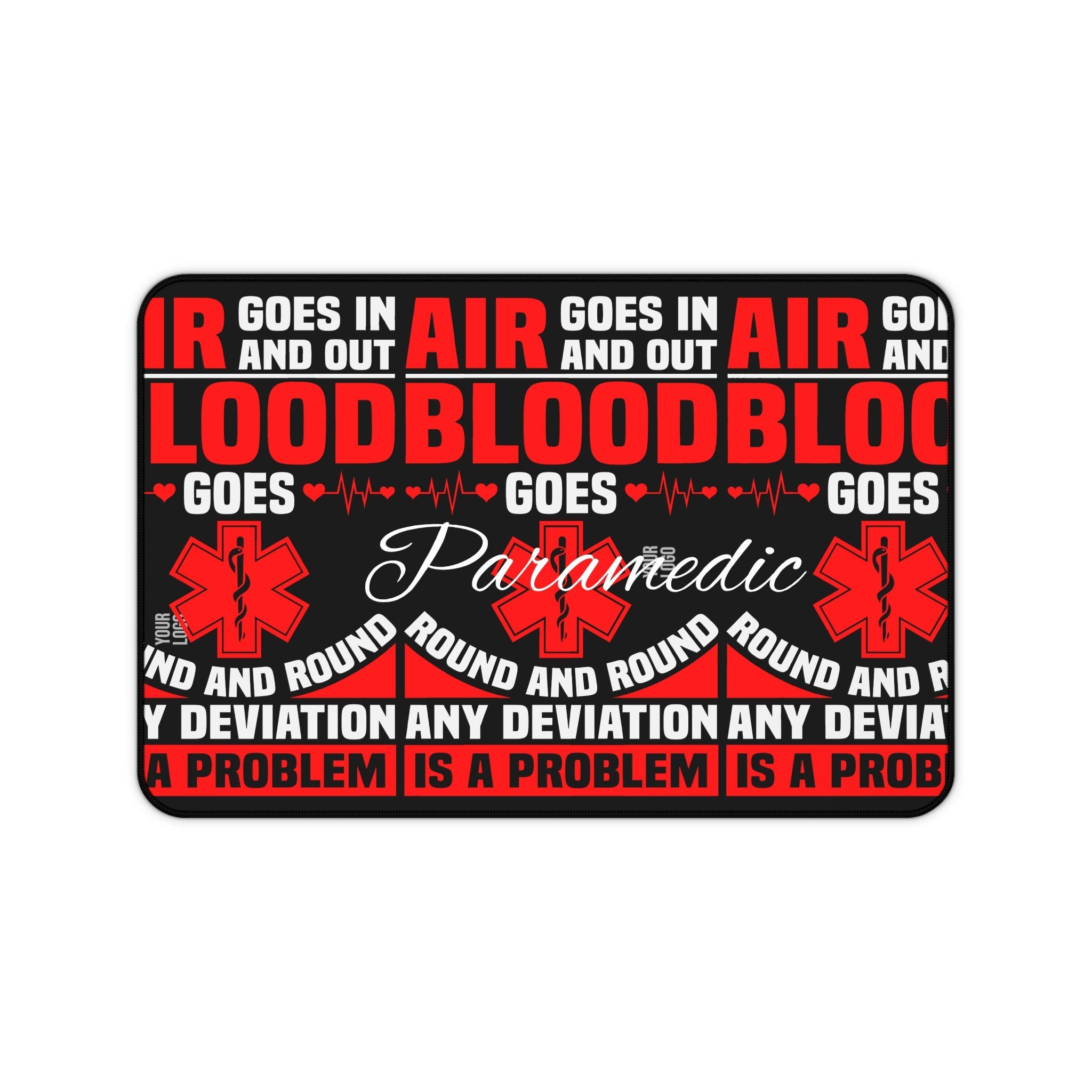 Paramedic Desk Mat - Perfect Gift for Paramedic Heroes!