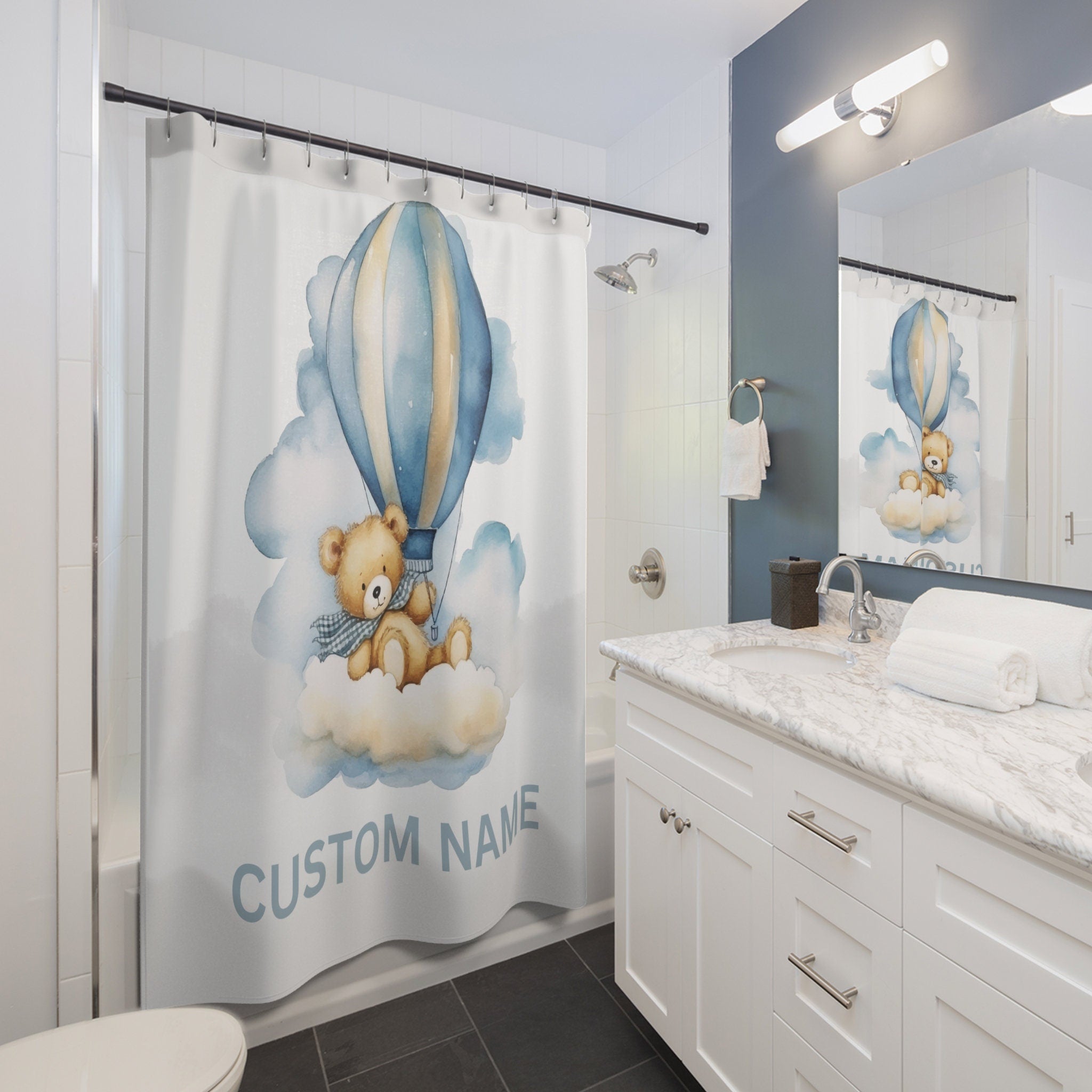 Personalized Baby Boy/Child Shower Curtain