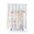 Dreams Do Come True II Carousel Merry Go Round  Shabby Shower Curtain