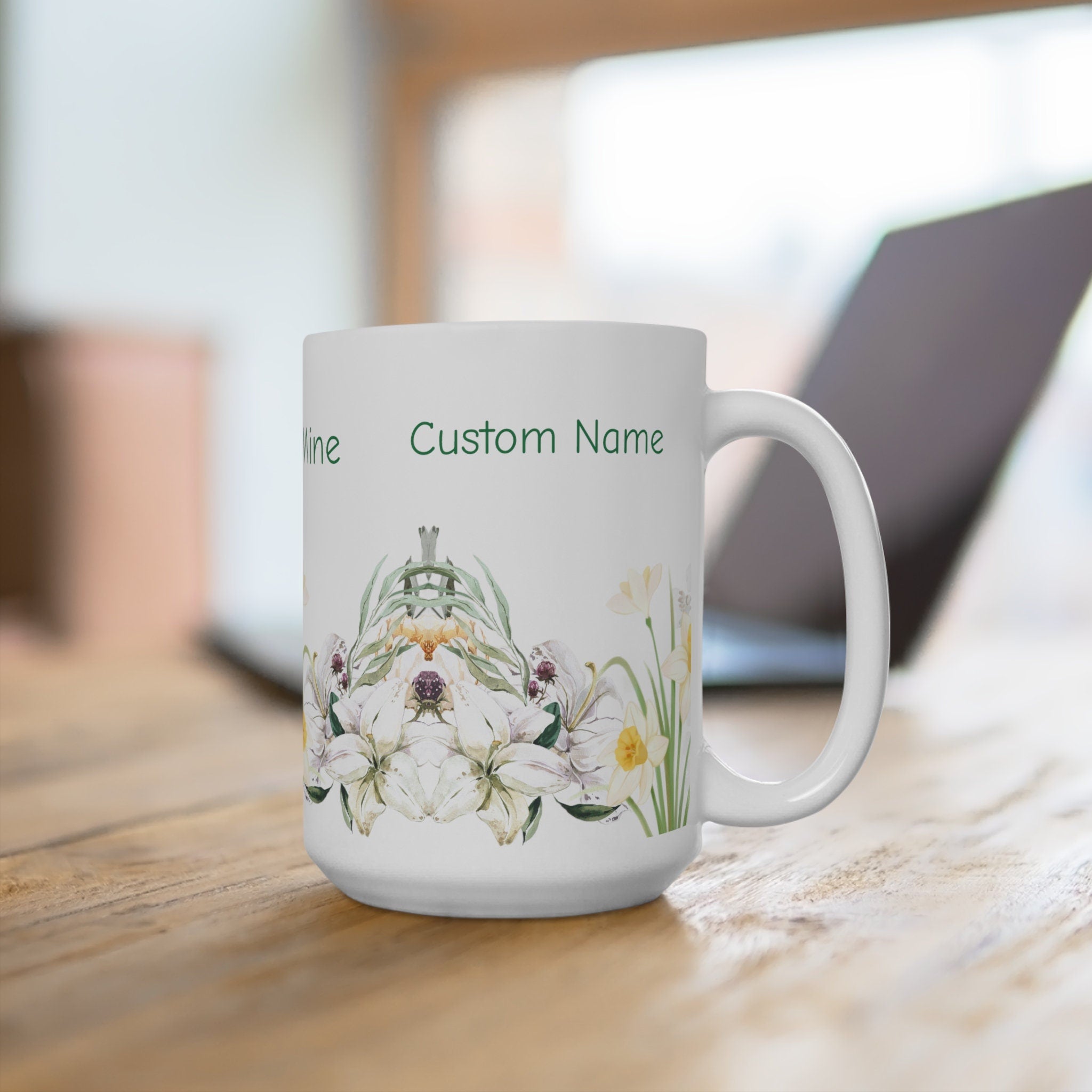 Personaized *Sincerely Mine* Mug 15oz