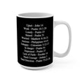 Directional Bible Verses 15 oz Mug