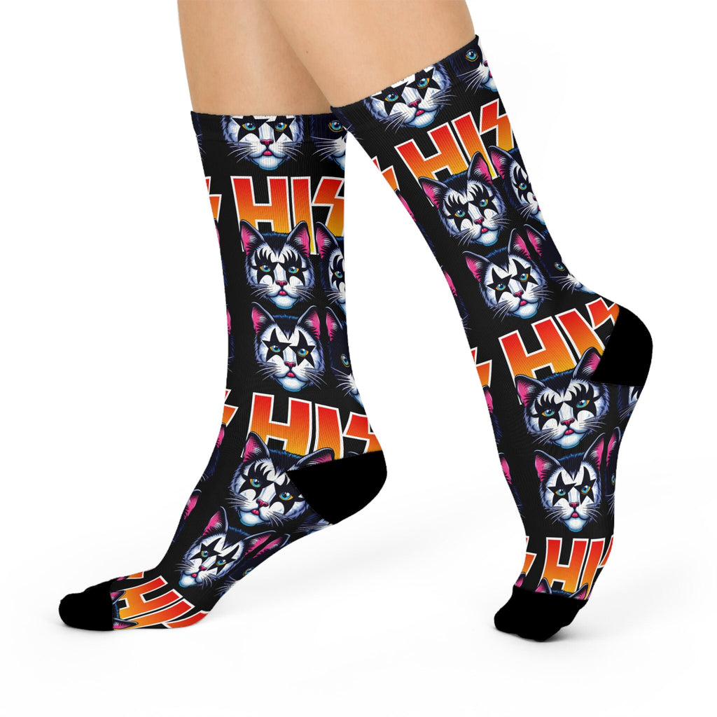 Hiss Unisex Cushioned Crew Socks
