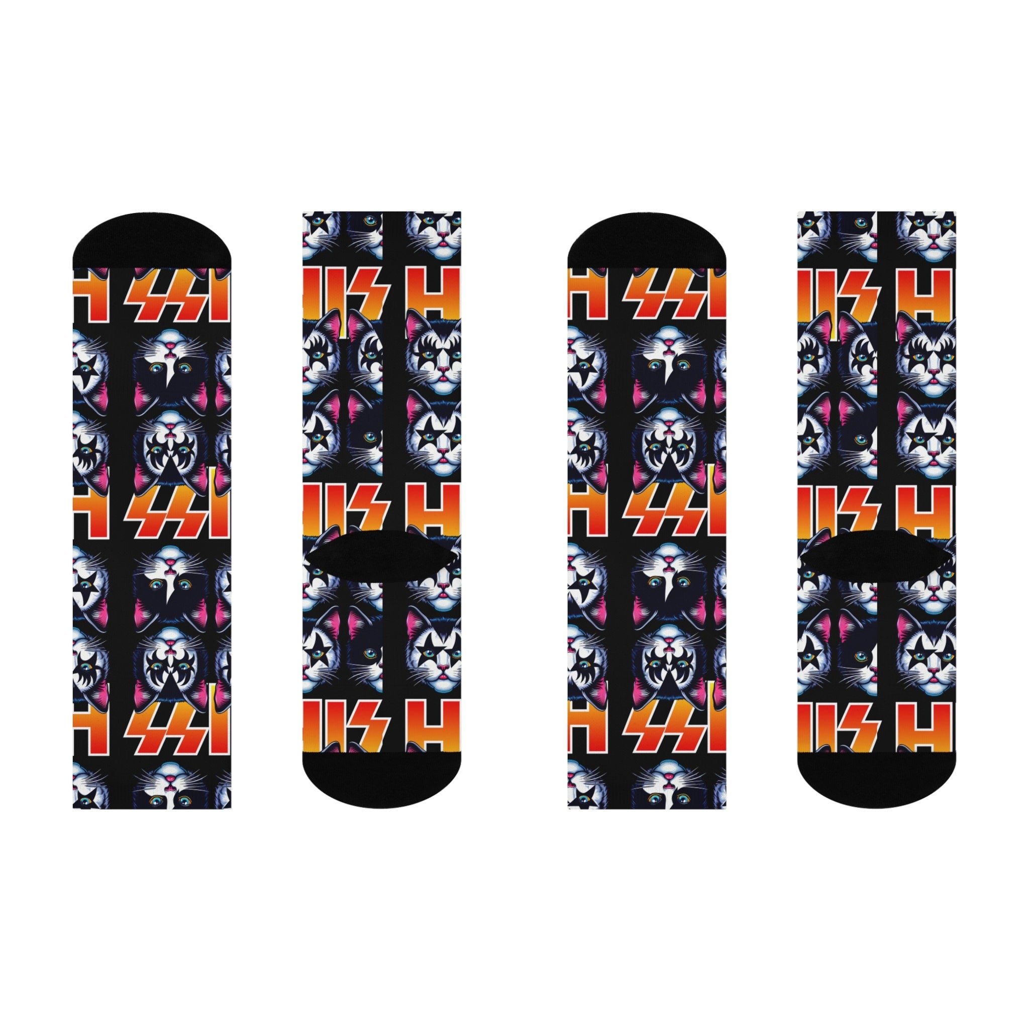 Hiss Unisex Cushioned Crew Socks