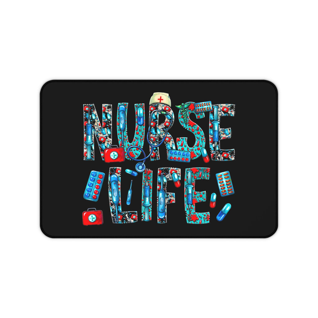 Nurse Life Desk Mat - Perfect Gift for Healthcare Heroes!
