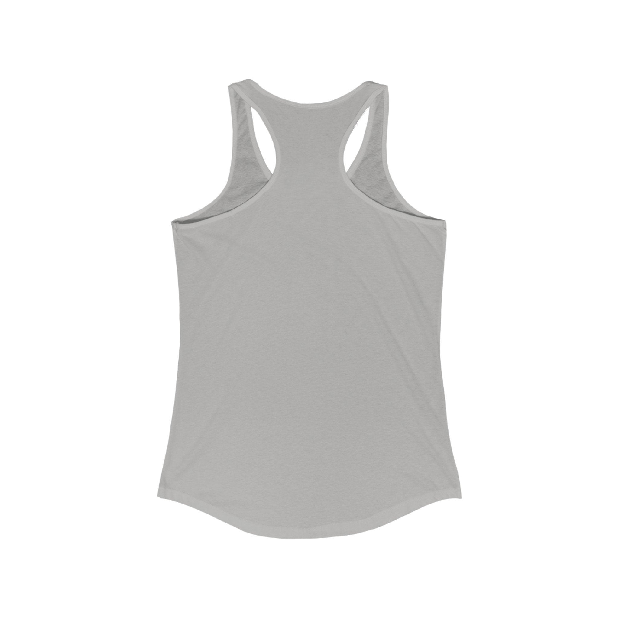 Grey Registered Nurse with Your Name Racerback Tank