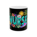 Your Name "Nurse"  Mug,   (11oz, 15oz) Black