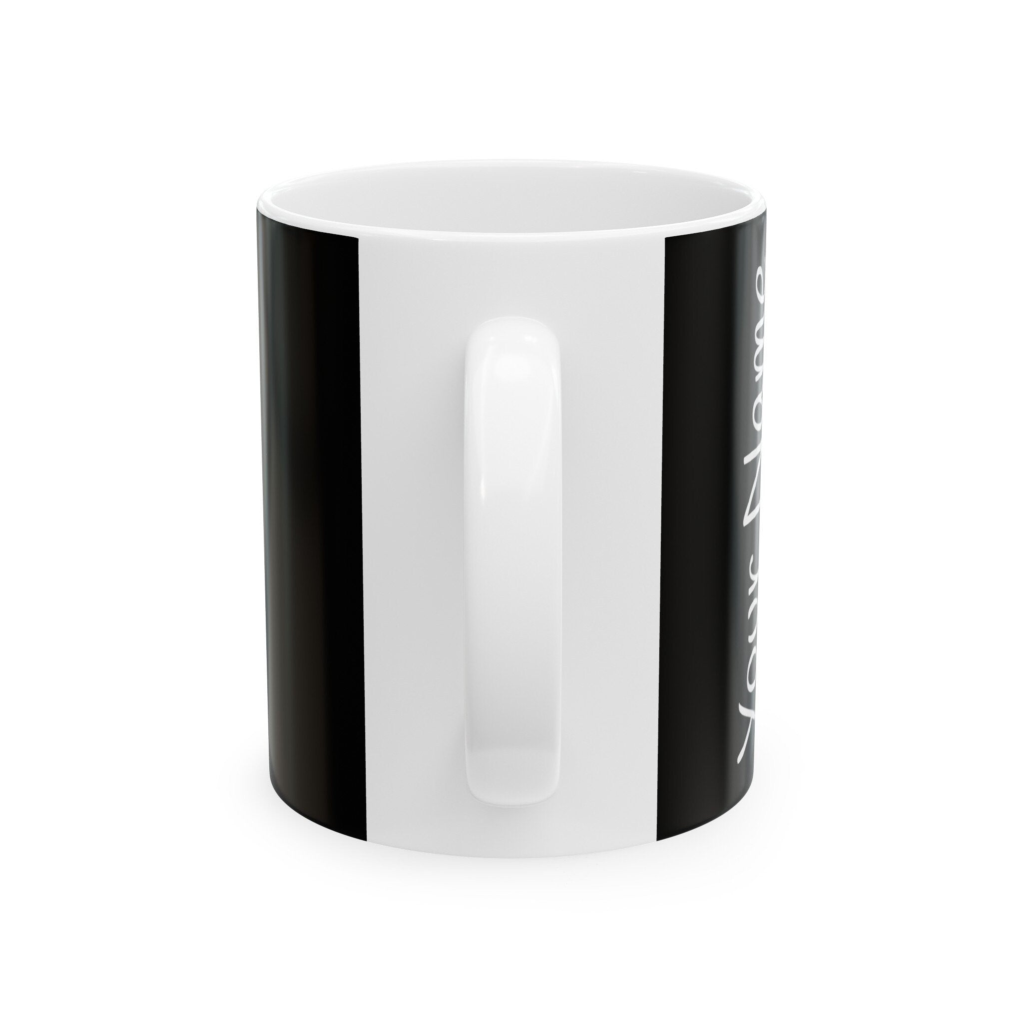 Your Name "Nurse"  Mug,   (11oz, 15oz) Black