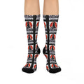 Catzilla Furr Real Unisex Cushioned Crew Socks