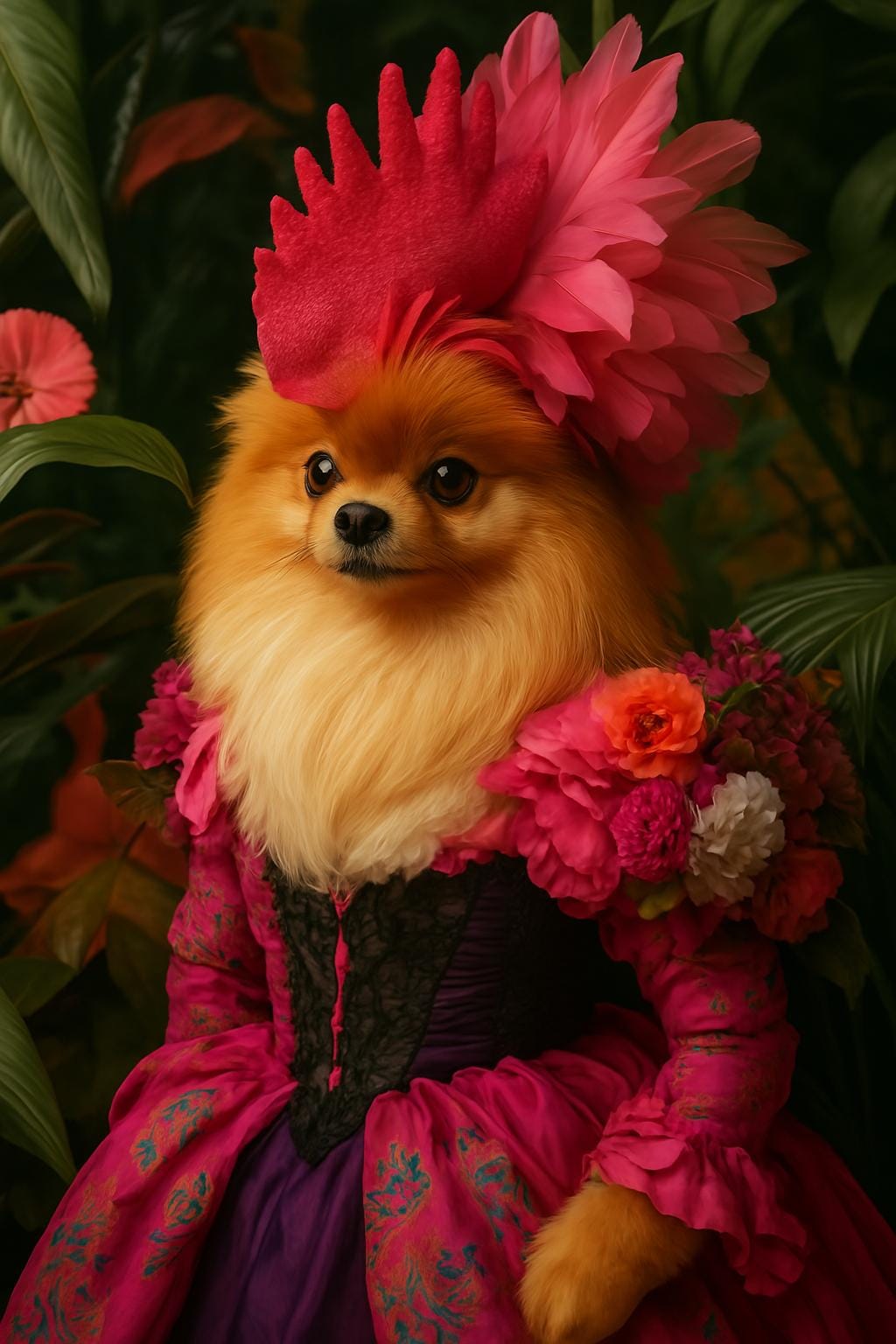 Victorian Custom Pet Portrait