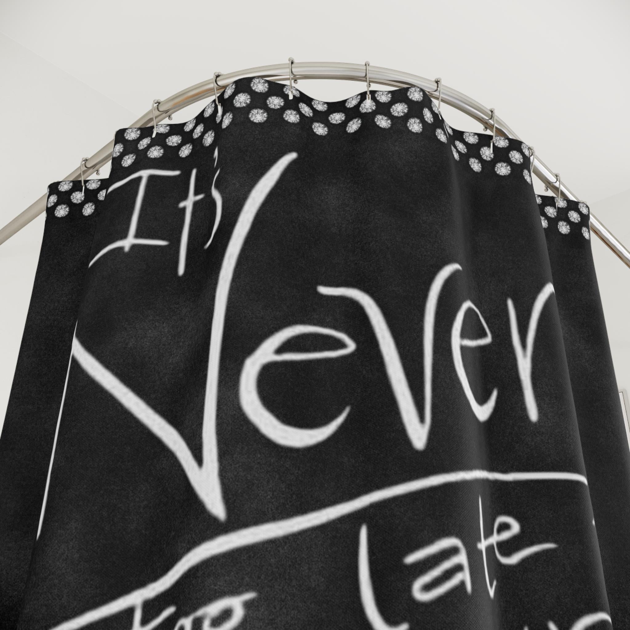 Sarcastic Bathroom Curtain: Funny Novelty Home Decor