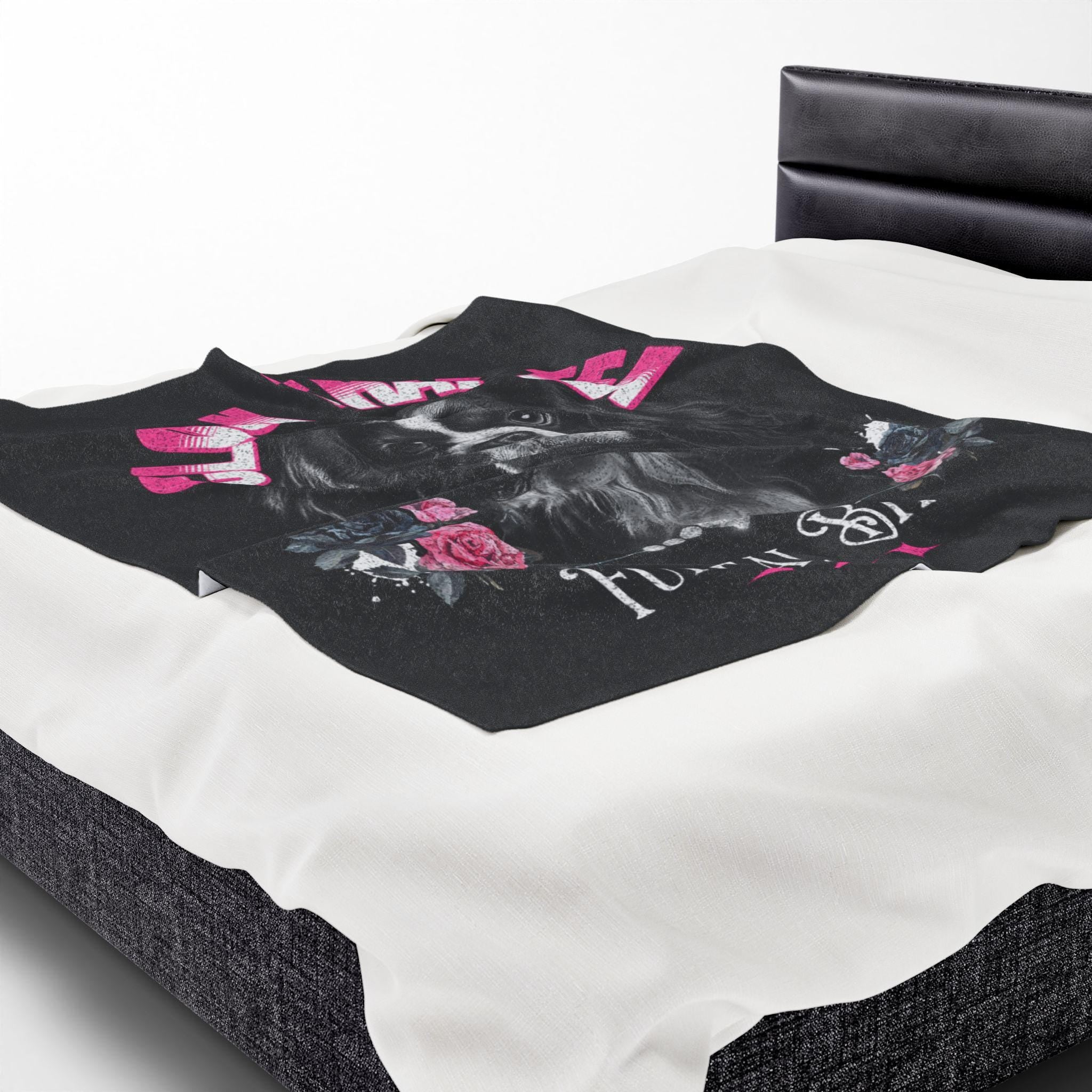 Clock That Tea Blanket: Funny Dog Plush Throw, Sarcastic Home Decor