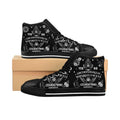 Ouija Board High Top Sneakers: Gothic Occult Shoes
